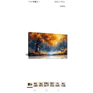 Stunning Autumn Landscape Canvas Art